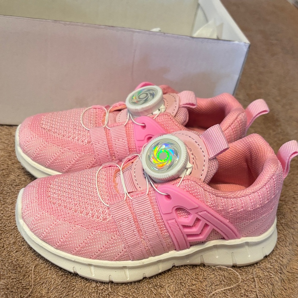 Pink Kids Shoes with Feature